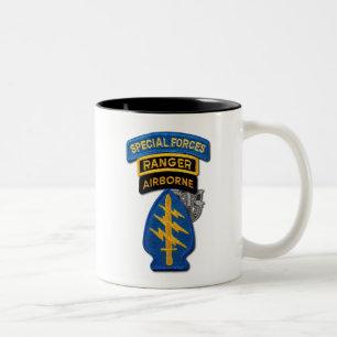 Streitkräfte Grüne Berets Rangers Vets Zweifarbige Tasse