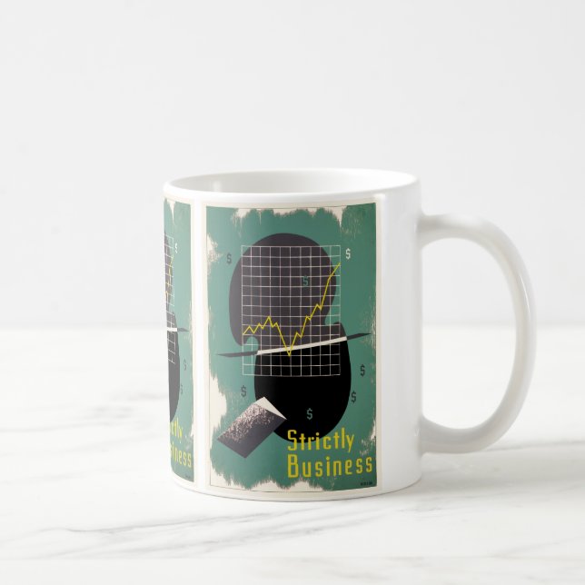 Streng geschäftlich kaffeetasse (Rechts)