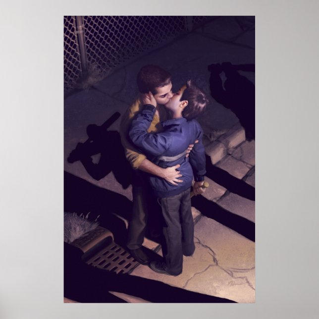 Streng (Hochwertige Printwerbung) Poster (Vorne)