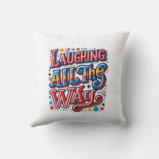 Strenge Liebe und Lachen Kissen