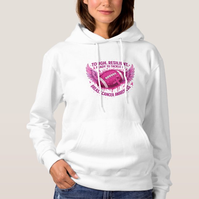 Strenge Widerstandskraft - bereit, um sie zu bekäm Hoodie (Vorderseite)