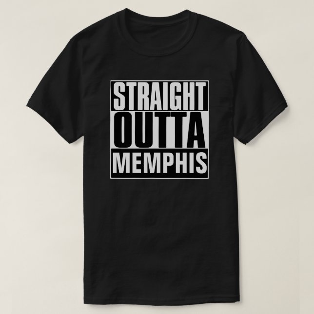 STRENGER OUTTA-MEMPHIS-T - SHIRT (Design vorne)