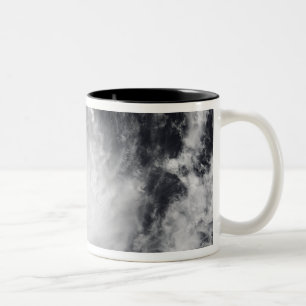 Strenger tropischer Wirbelsturm Hamish Zweifarbige Tasse