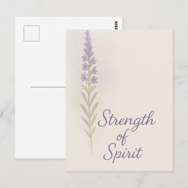 Strength of Spirit — Postcard Postkarte (Vorne/Hinten)