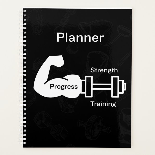 Strength Training Progress  Planer (Vorderseite)