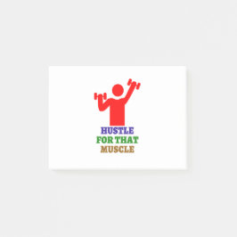 Stress für diesen Muskel | Die besten Gymnastikges Post-it Klebezettel