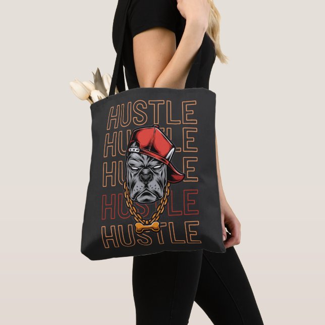 Stress, Hustel, Stress, Hustel Tasche (Von Nahem)