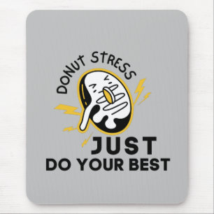 Stress im Test vermeiden, nur dein Bestes geben Mousepad