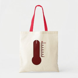 Stress Thermometer Tote Bag Tragetasche