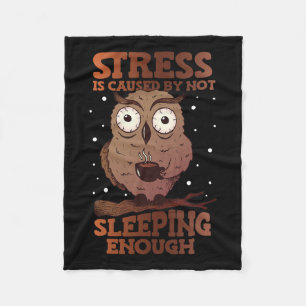 Stress wird dadurch verursacht, dass das Bewusstse Fleecedecke