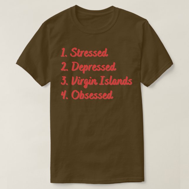 Stressgebeutelte Jungfrauen T-Shirt (Design vorne)