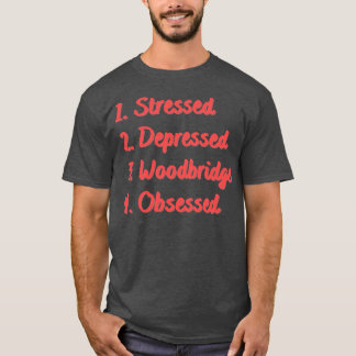 Stressgedämpftes Woodbridge besessen T-Shirt