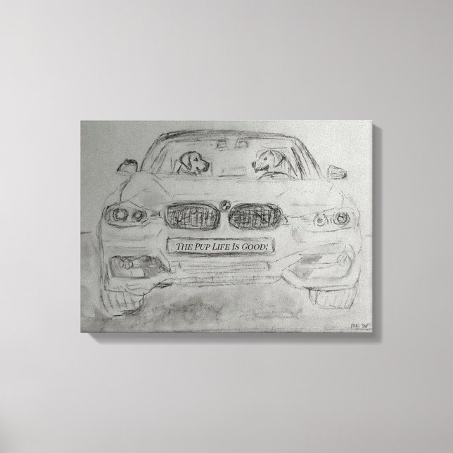 Stretched Canvaas Print Leinwanddruck (Vorderseite)