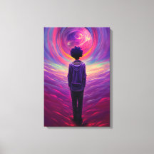 Stretched Canvas Print Art: NDE NDE Tunnel