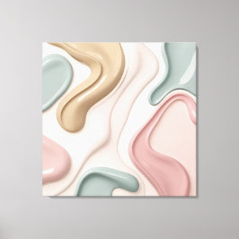 Stretched canvas print in stylish graphic leinwanddruck