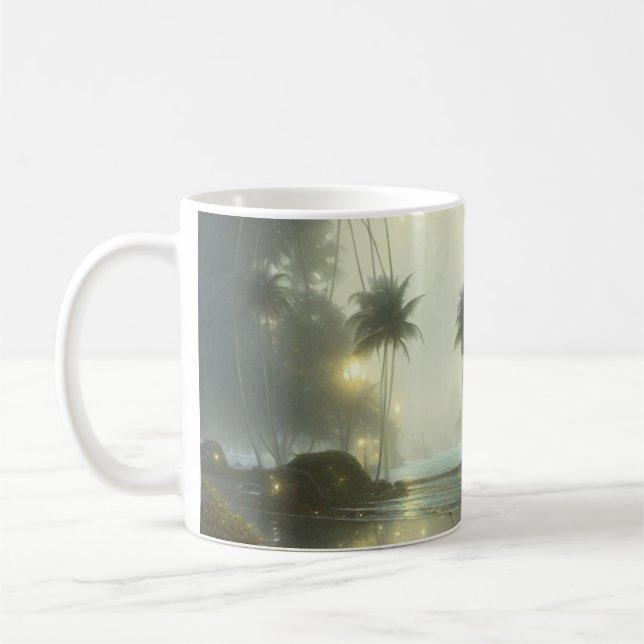 Stretched Canvas Print Kaffeetasse (Links)