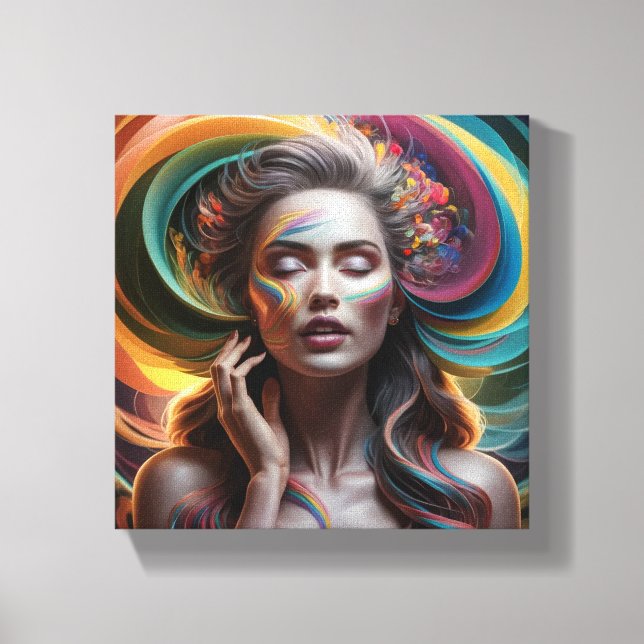 Stretched Canvas Print Leinwanddruck (Vorderseite)