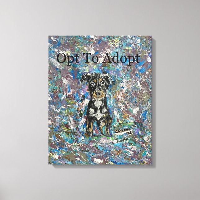 Stretched Canvas Print Leinwanddruck (Vorderseite)