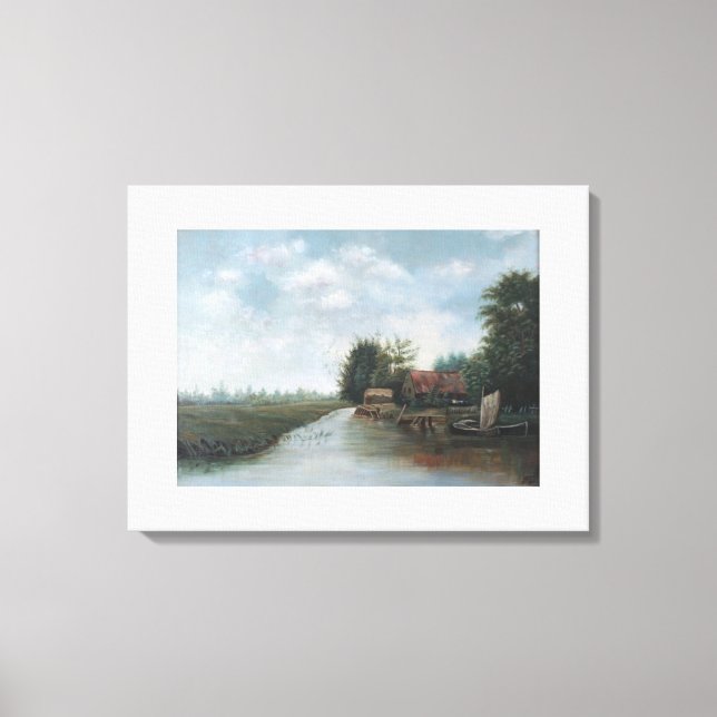 Stretched Canvas Print Leinwanddruck (Vorderseite)