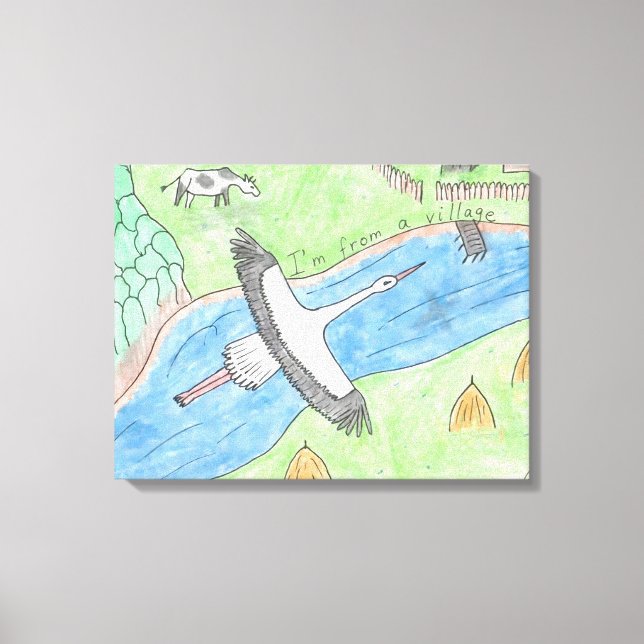 Stretched Canvas Print Leinwanddruck (Vorderseite)
