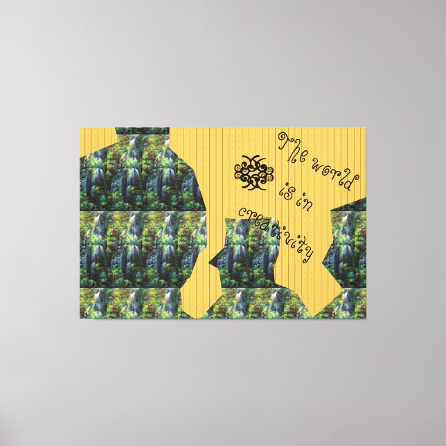 Stretched Canvas Print Leinwanddruck (Vorderseite)