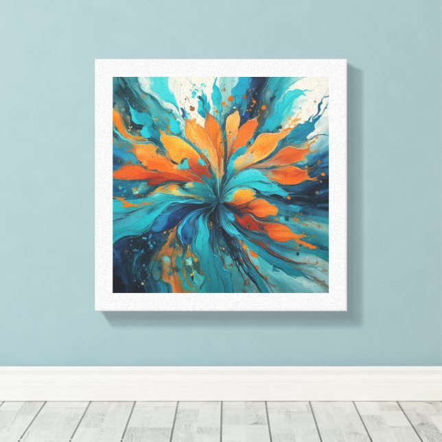 Stretched Canvas Print Leinwanddruck (Insitu (Holzboden))