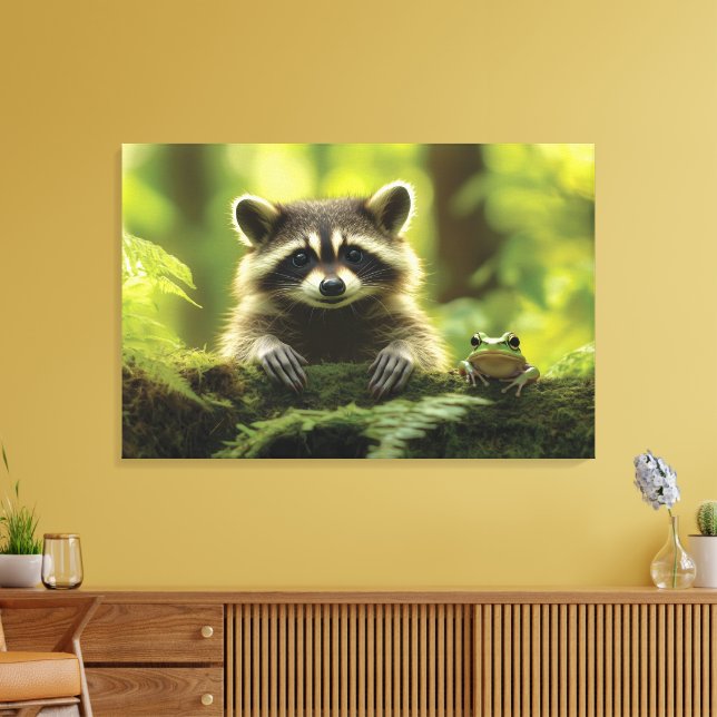 Stretched Canvas Print Leinwanddruck (Insitu (Wohnzimmer))