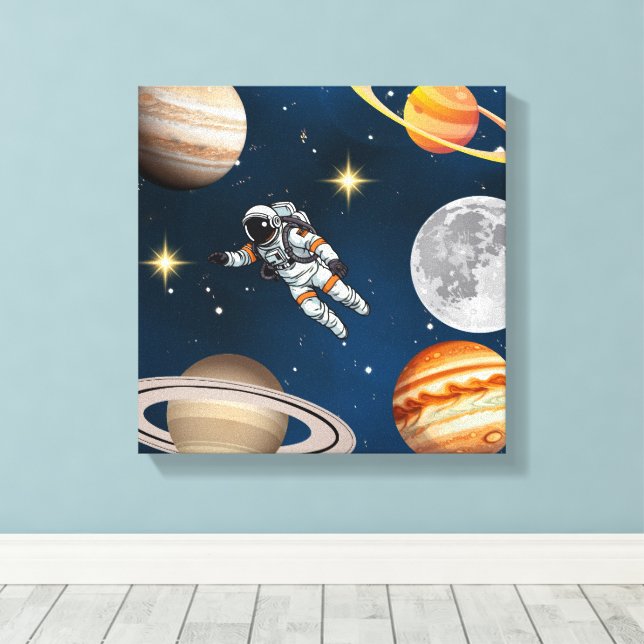 Stretched Canvas Print Leinwanddruck (Insitu (Holzboden))