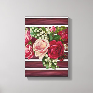 Stretched Canvas Print Mother's Day Floral Leinwanddruck