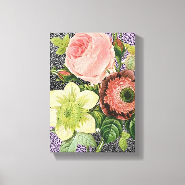 Stretched Canvas Print Mother's Day Floral Leinwanddruck (Vorderseite)