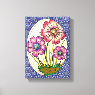 Stretched Canvas Print Mother's Day Floral Leinwanddruck