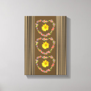 Stretched Canvas Print Mother's Day Floral Leinwanddruck
