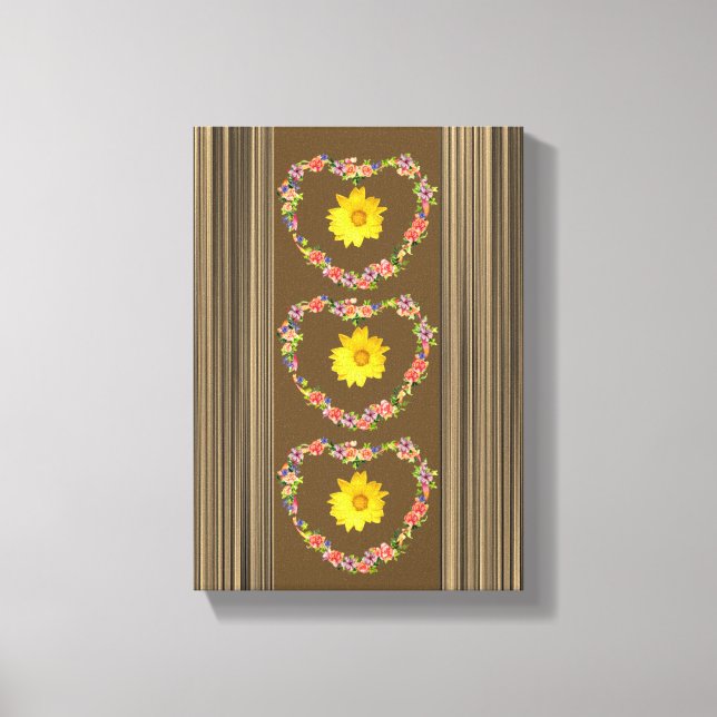 Stretched Canvas Print Mother's Day Floral Leinwanddruck (Vorderseite)