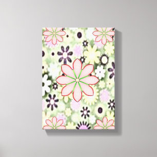 Stretched Canvas Print Mother's Day Floral Leinwanddruck