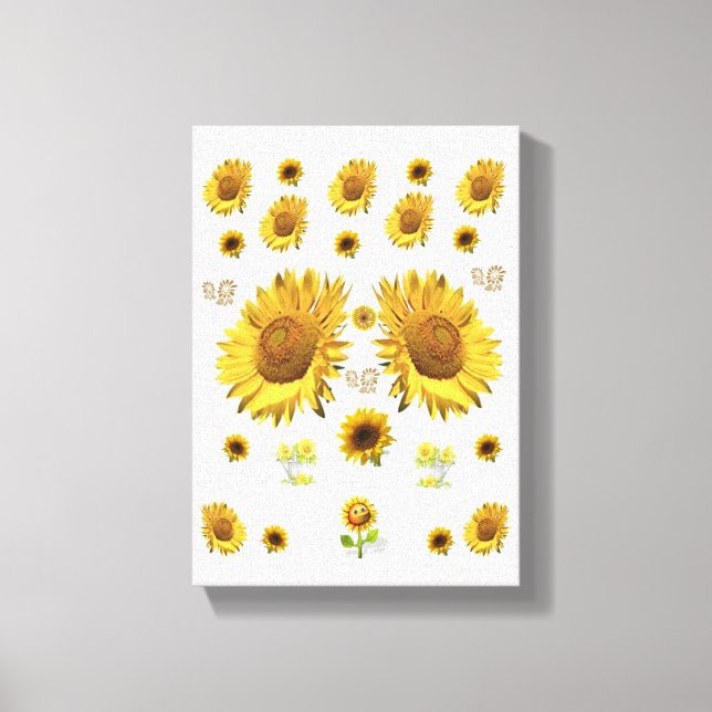 Stretched Canvas Print Mother's Day Floral Leinwanddruck (Vorderseite)