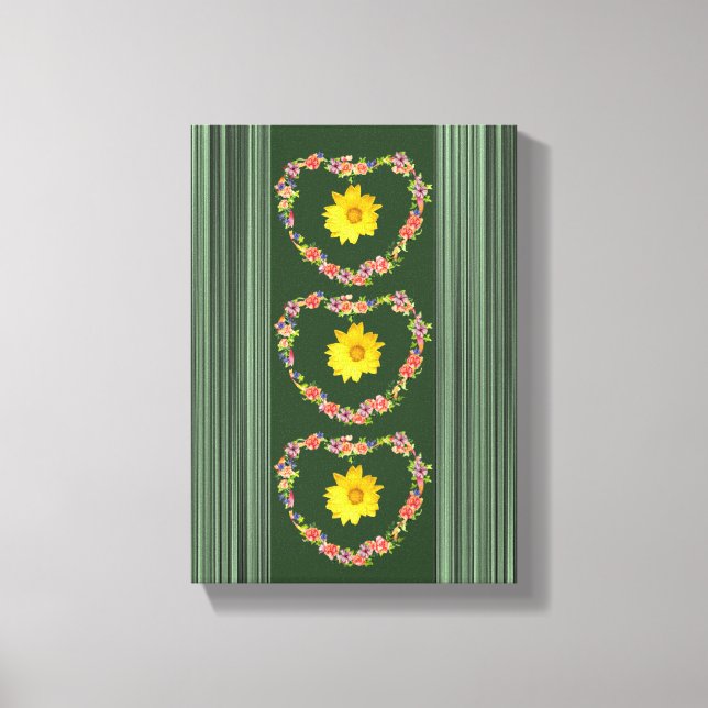 Stretched Canvas Print Mother's Day Floral Leinwanddruck (Vorderseite)