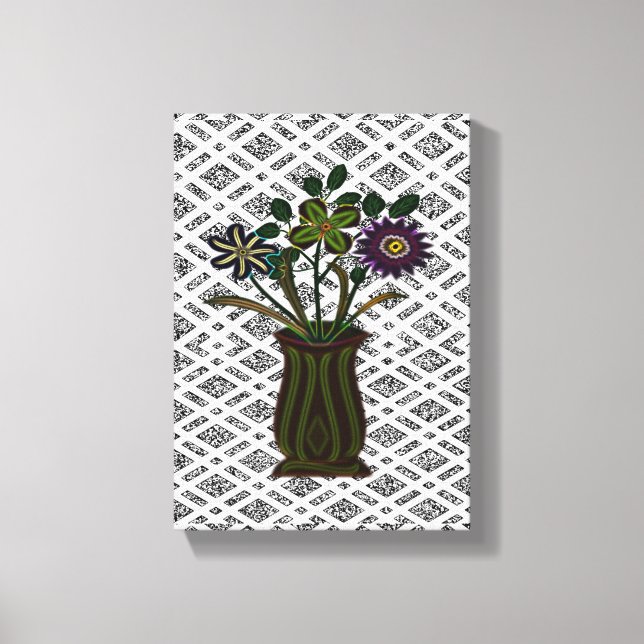 Stretched Canvas Print Mother's Day Floral Leinwanddruck (Vorderseite)