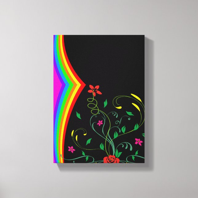 Stretched Canvas Print Mother's Day Floral Leinwanddruck (Vorderseite)