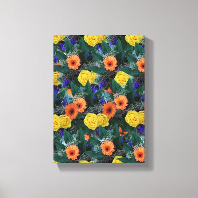 Stretched Canvas Print Mother's Day Floral Leinwanddruck (Vorderseite)