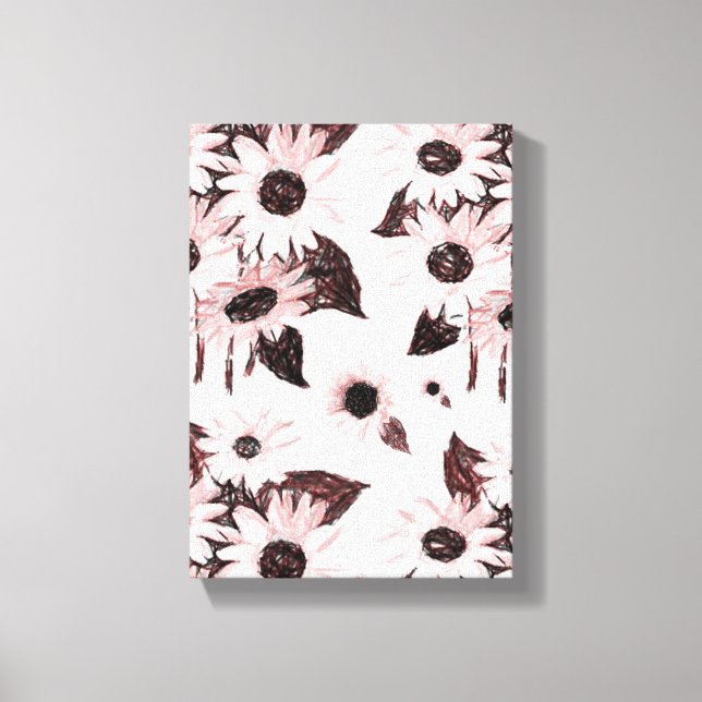 Stretched Canvas Print Mother's Day Floral Leinwanddruck (Vorderseite)