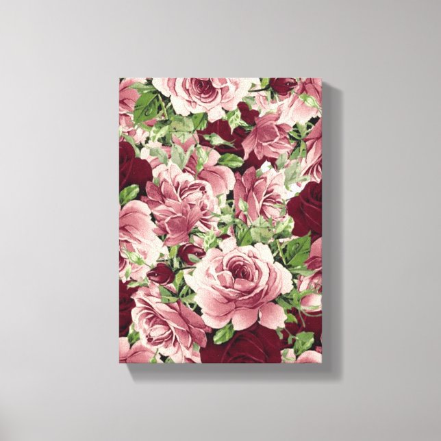 Stretched Canvas Print Mother's Day Floral Leinwanddruck (Vorderseite)