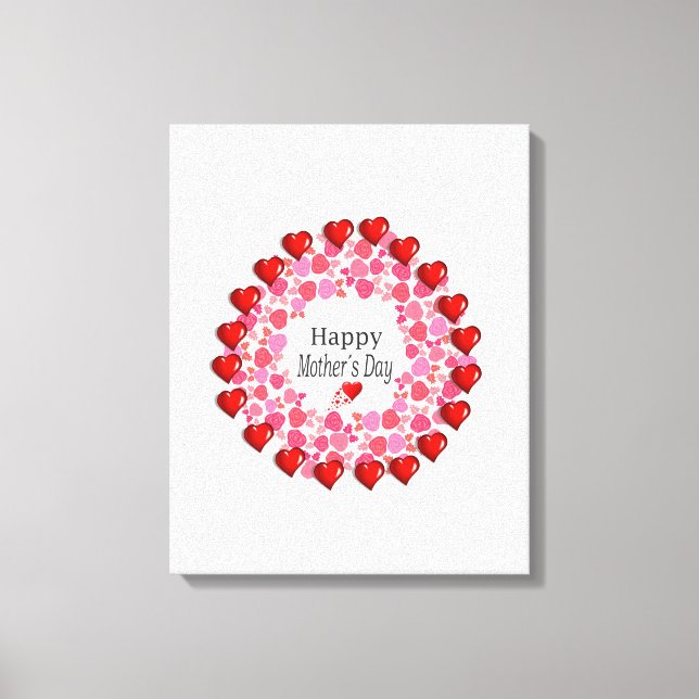 Stretched Canvas Print Mother's Day Leinwand (Vorderseite)