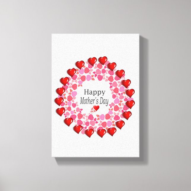 Stretched Canvas Print Mother's Day Leinwand (Vorderseite)