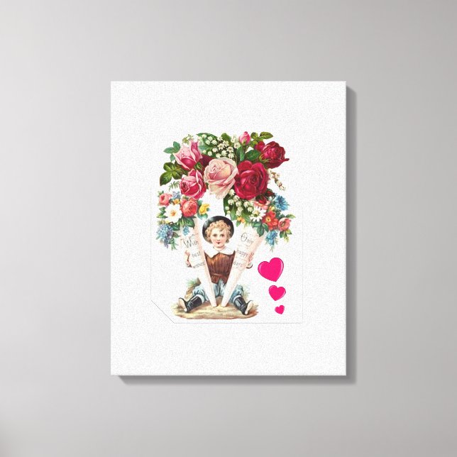Stretched Canvas Print Mother's Day Leinwand (Vorderseite)