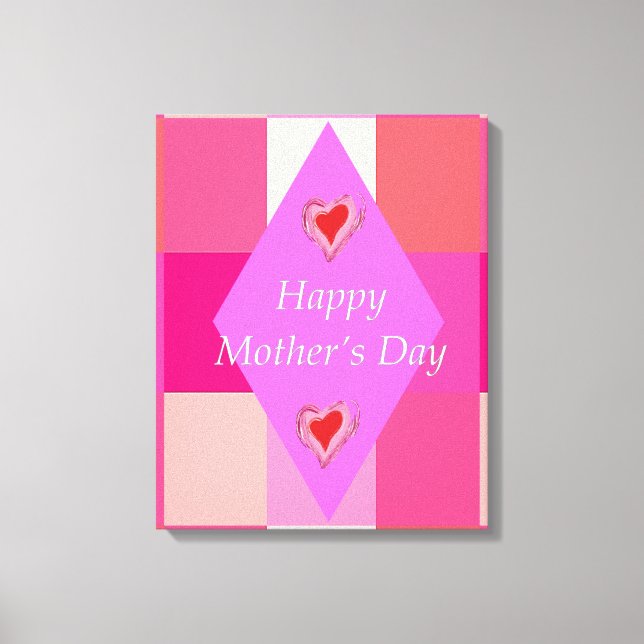 Stretched Canvas Print Mother's Day Leinwand (Vorderseite)