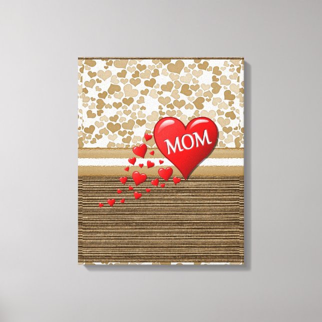 Stretched Canvas Print Mother's Day Leinwand (Vorderseite)