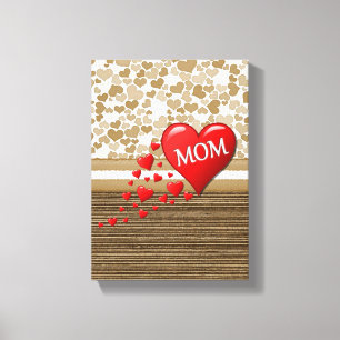 Stretched Canvas Print Mother's Day Leinwand