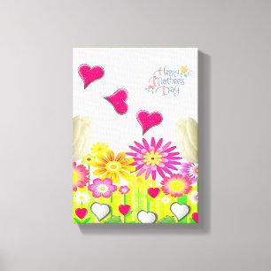 Stretched Canvas Print Mother's Day Leinwand