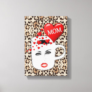 Stretched Canvas Print Mother's Day Leinwand