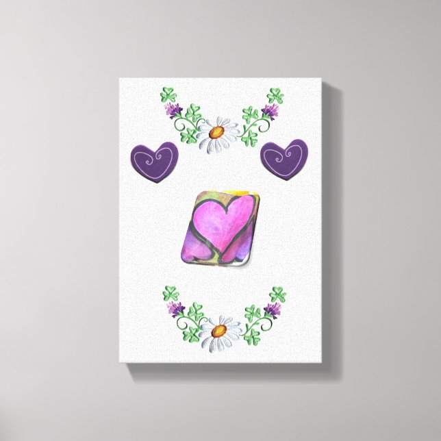 Stretched Canvas Print Mother's Day Leinwand (Vorderseite)